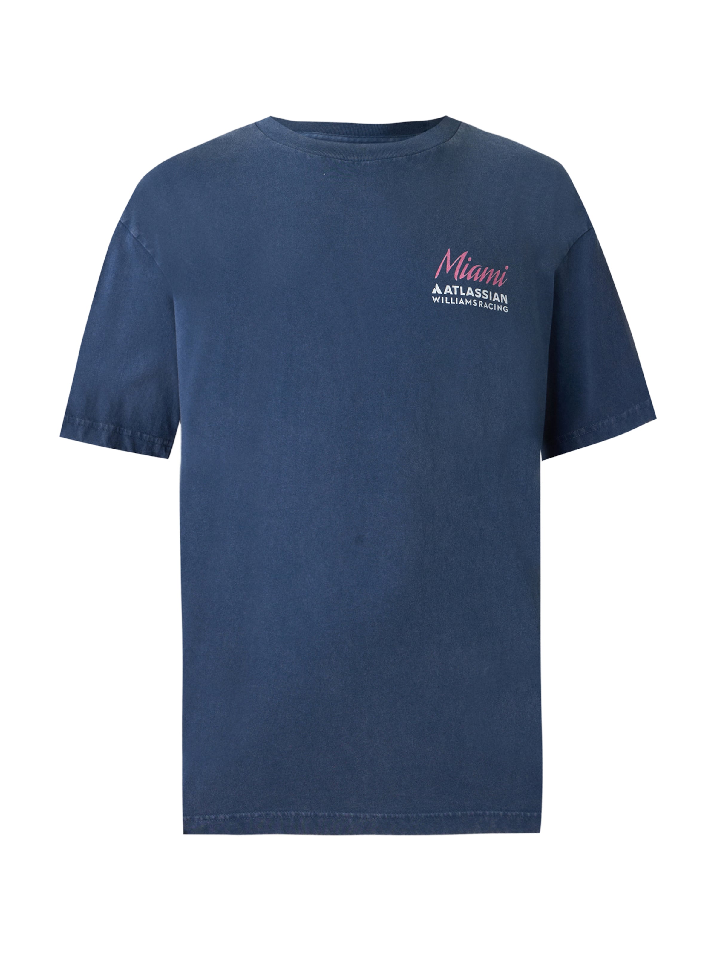 HOLLISTER T-Shirt 'F1 MIAMI WILLIAMS RACING' in S in navy / grau / pitaya / schwarz, Produktansicht