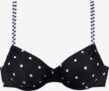 s.Oliver Bikini top 'Audrey' in Black: front