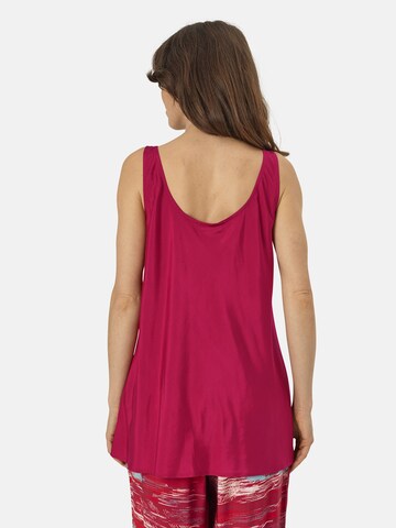 Haut 'MaEce' Masai en rouge