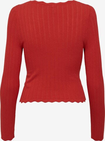 Pull-over 'Dee' ONLY en rouge