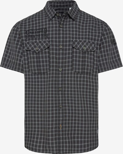 CAMP DAVID Button Up Shirt in Grey / Anthracite / Graphite, Item view