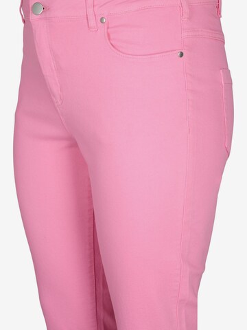 Zizzi Skinny Jeans in Roze