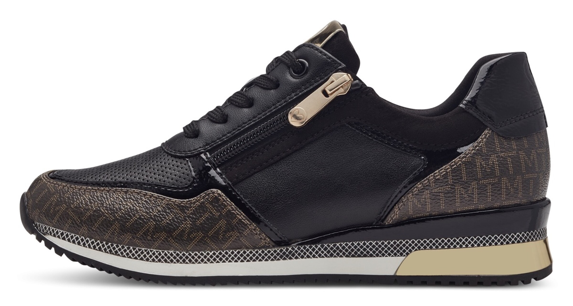 MARCO TOZZI Sneaker in Schwarz