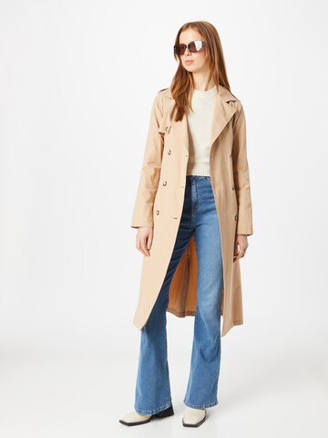 Manteau mi-saison MORE & MORE en beige