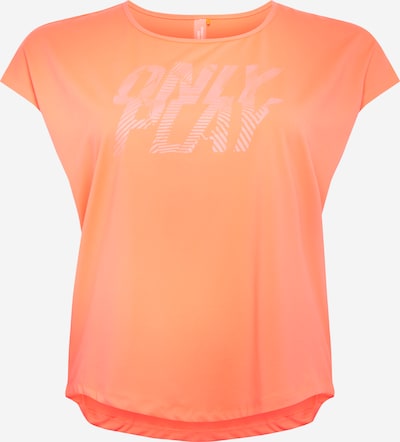 Maglia funzionale Only Play Curvy di colore corallo / arancione pastello, Visualizzazione prodotti