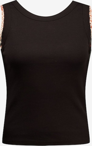 Deeluxe Top 'Naila' in Schwarz: Vorderseite