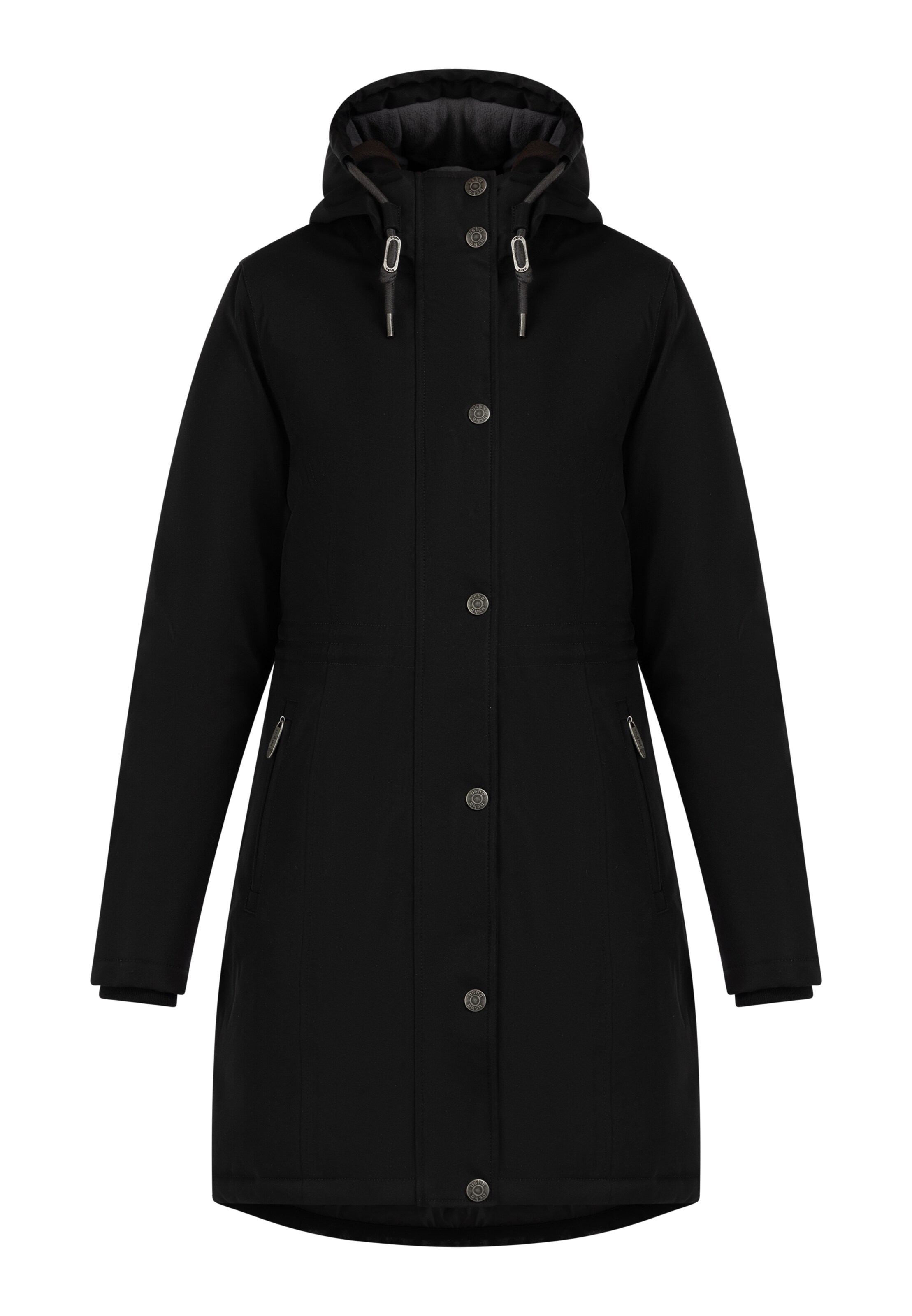 usha BLUE LABEL Зимняя парка 'Fenia' в Черный: спереди