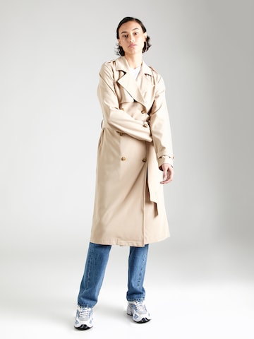 Dorothy Perkins Tussenmantel in Beige: voorkant