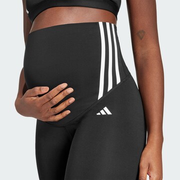 ADIDAS PERFORMANCE Скинни Спортивные штаны 'Optime Essentials' в Черный