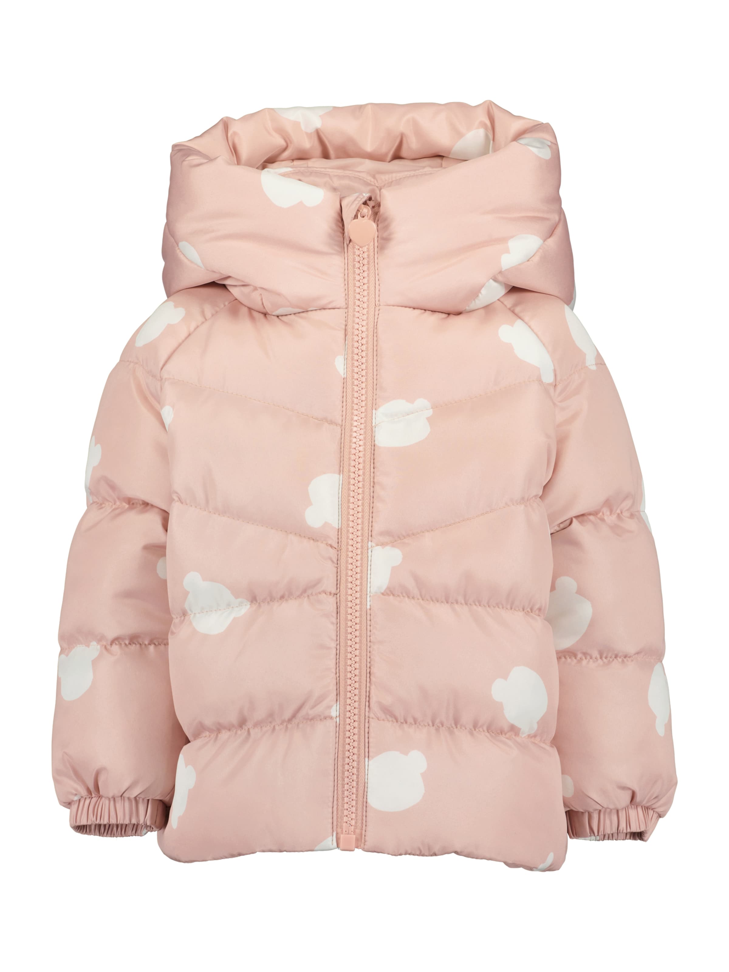 BLUE SEVEN Talvitakki värissä vaaleanpunainen: etupuoli