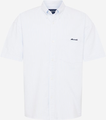 Abercrombie & Fitch Pohodlné nošení Košile – bílá: přední strana
