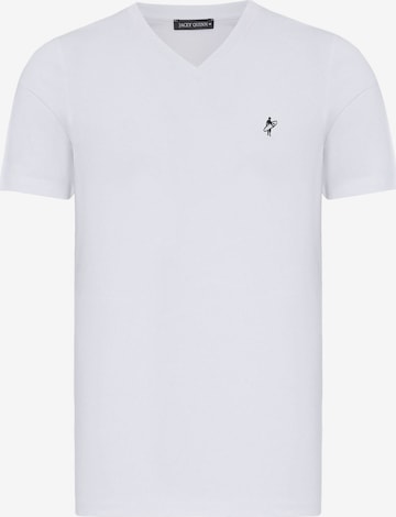 T-Shirt Jacey Quinn en blanc : devant