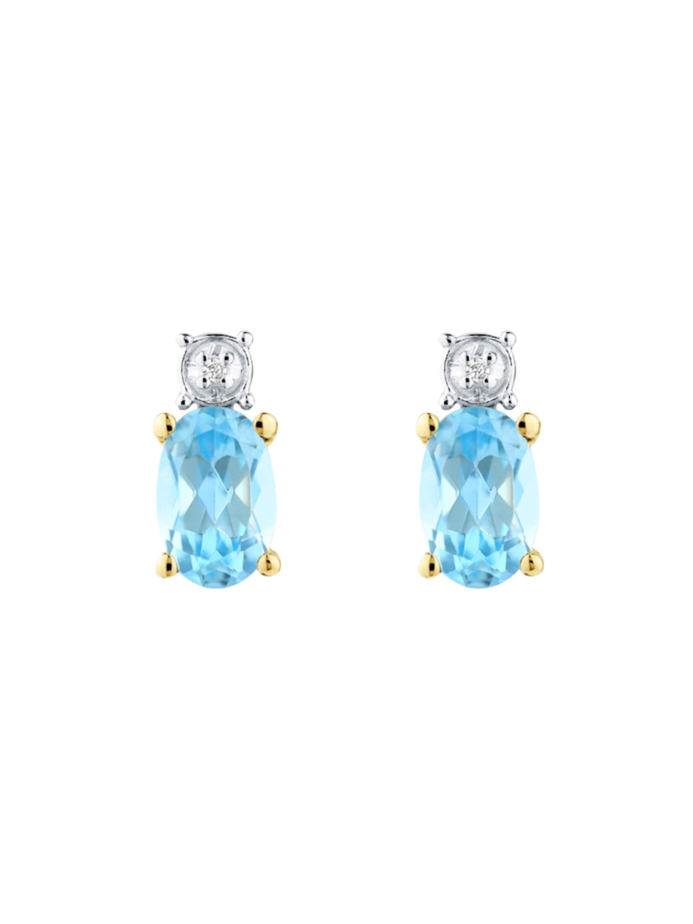 Orecchini di DIAMANT LETERNEL in oro: frontale