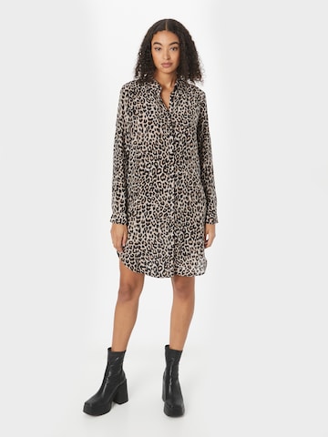 PRINCESS GOES HOLLYWOOD Shirt Dress 'Leo Dress' in Brown: front