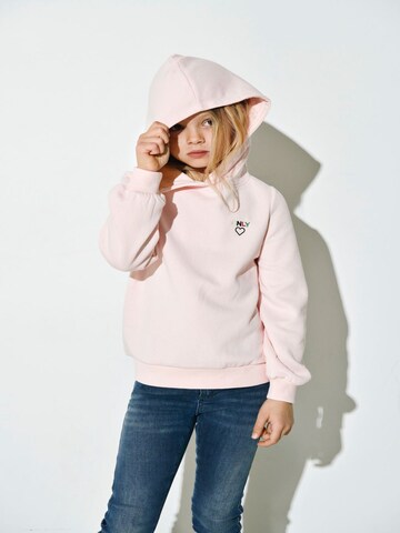 KIDS ONLY Sweatshirt 'Noomi' in Pink: predná strana