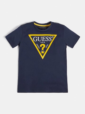 GUESS T-shirt i blå