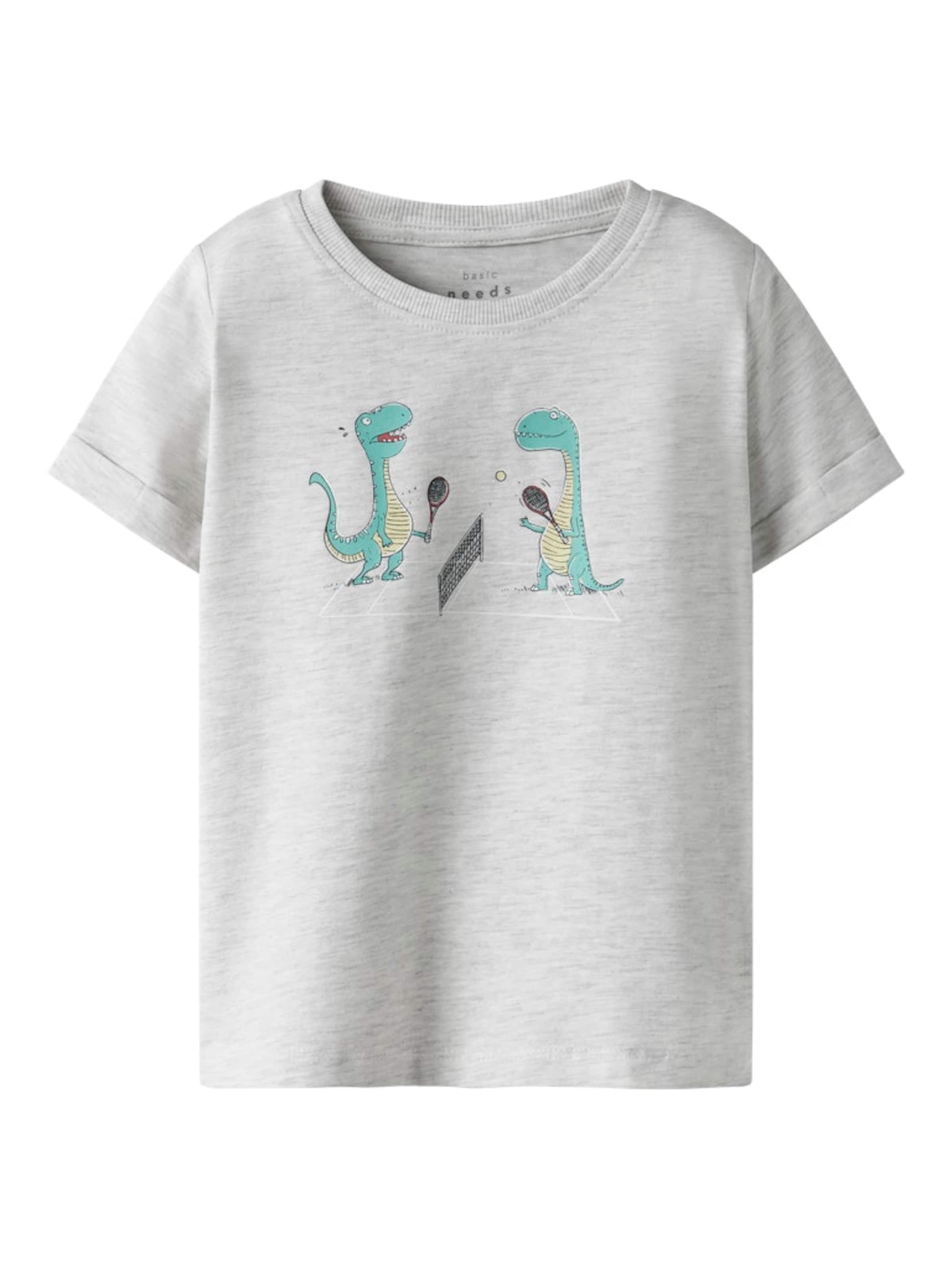 NAME IT Футболка 'NMMVUX' в Серый: спереди