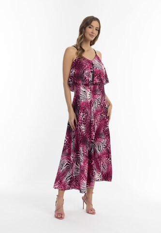 Robe d’été faina en rose