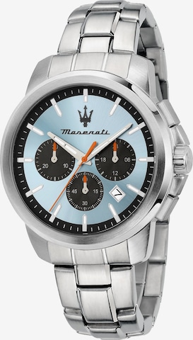 Maserati Analog watch in Silver: front