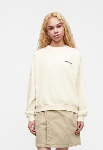 NAPAPIJRI - Sudadera 'DEBANT' en blanco