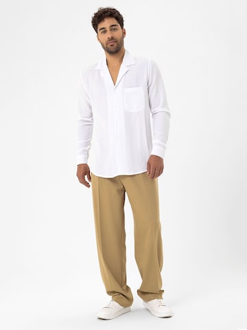 Dandalo Regular fit Button Up Shirt in White