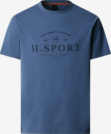 Maglietta di Hackett London in blu: frontale