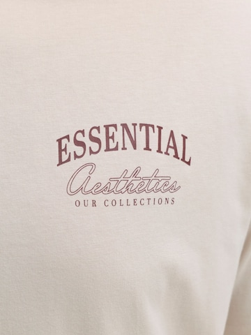 JACK & JONES Shirt in Beige
