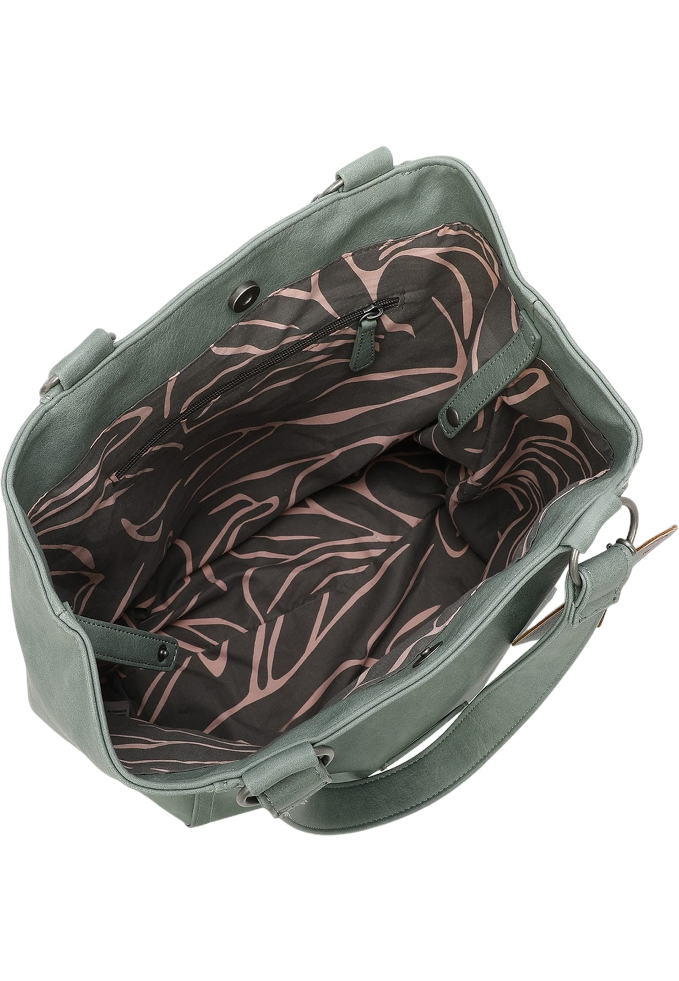 Fritzi aus Preußen Schultertasche 'Eco Joy01' in Grün