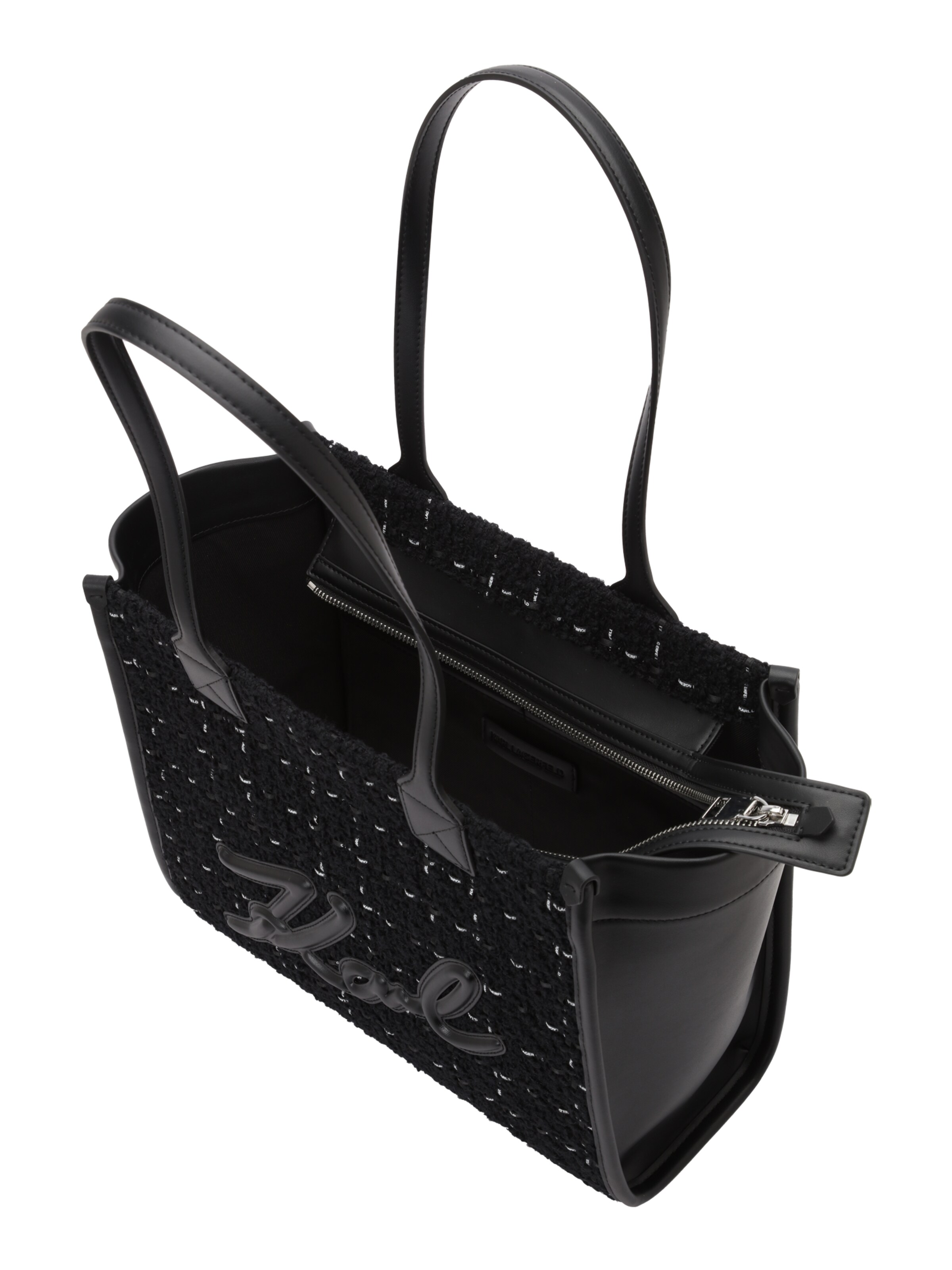 Karl Lagerfeld Чанта за през рамо 'SKUARE' в черно