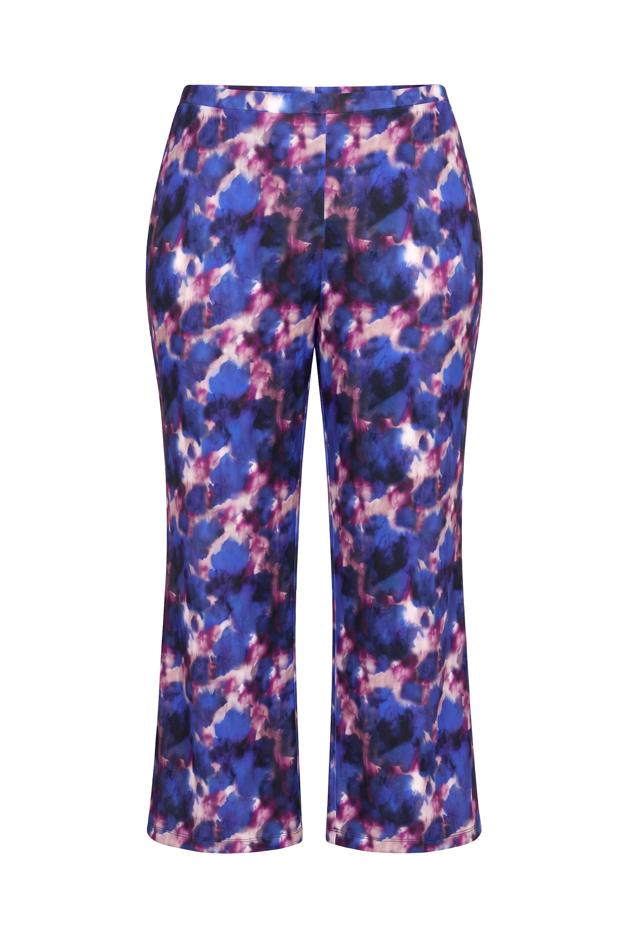 Ulla Popken Regular Broek in Gemengde kleuren: voorkant