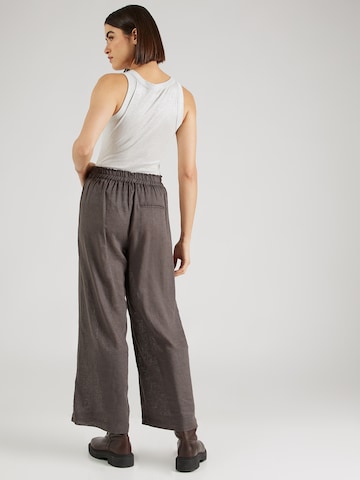 ONLY Wide leg Trousers 'TOKYO' in Grey