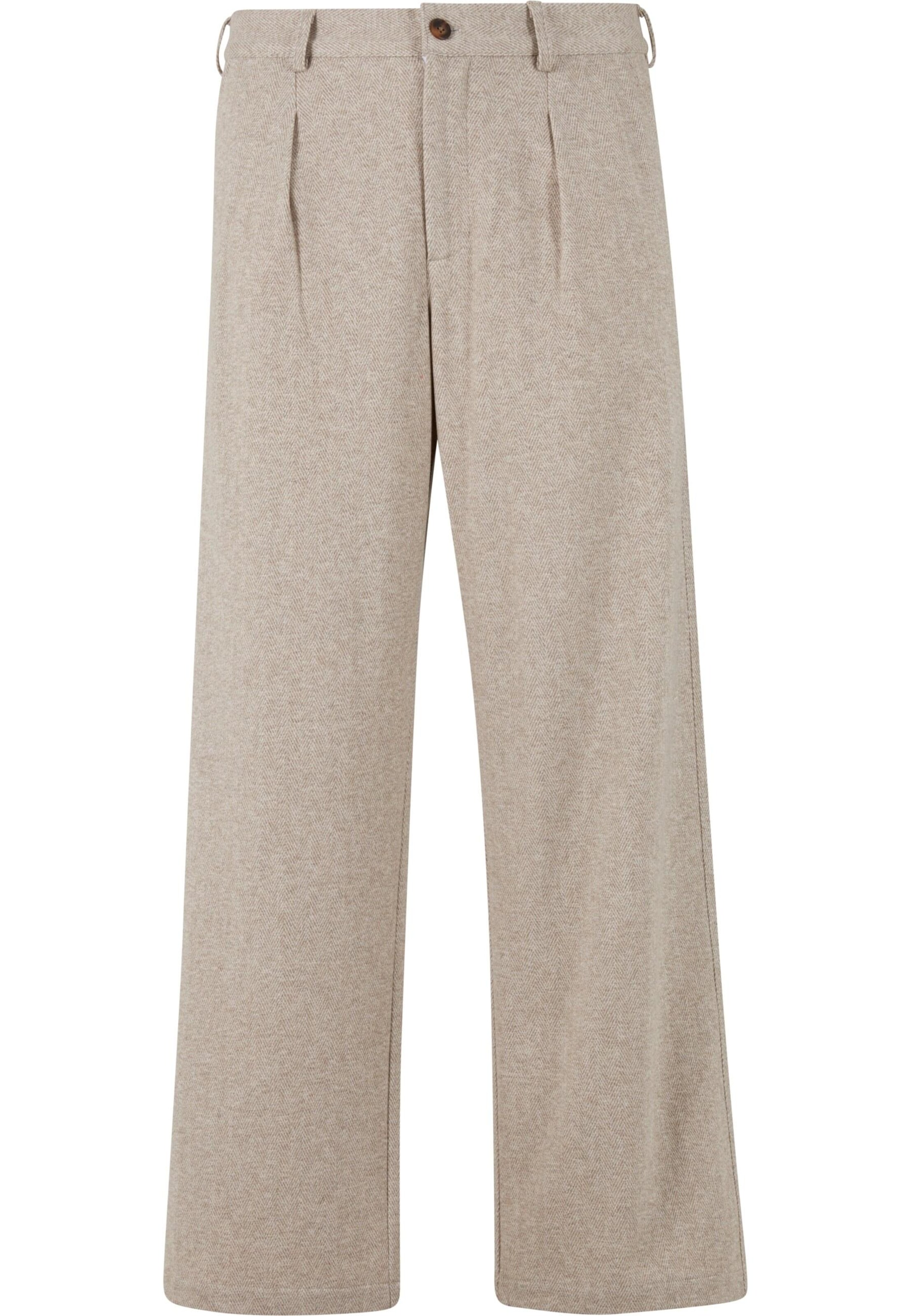 Regular Pantalon à pince 'SoHo' Prohibited en beige : devant
