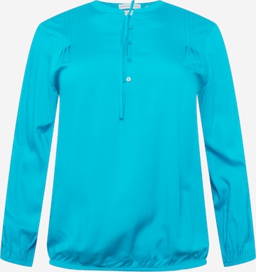 Tom Tailor Women + Blouse in Blauw: voorkant