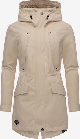 Ragwear Raincoat 'Begonia' in Beige: front