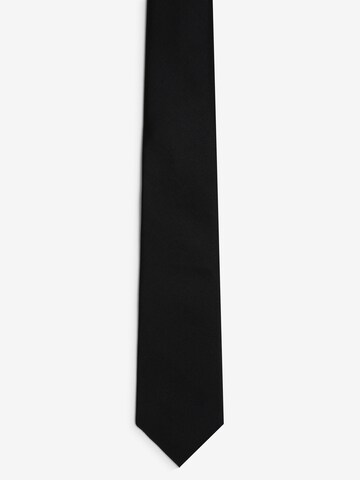 Andrew James Tie in Black: front