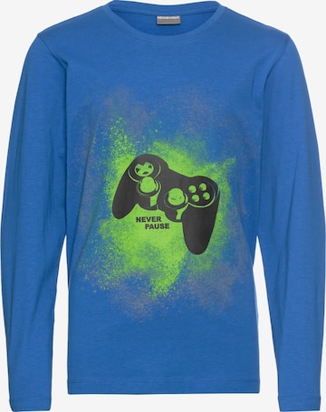 Kidsworld Shirt in Blau: Vorderseite