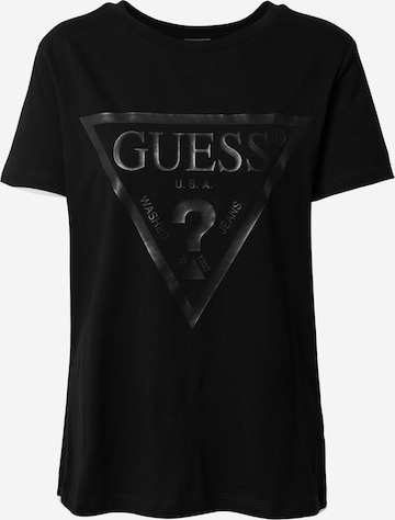 GUESS - Camiseta funcional 'ADELE' en negro: frente