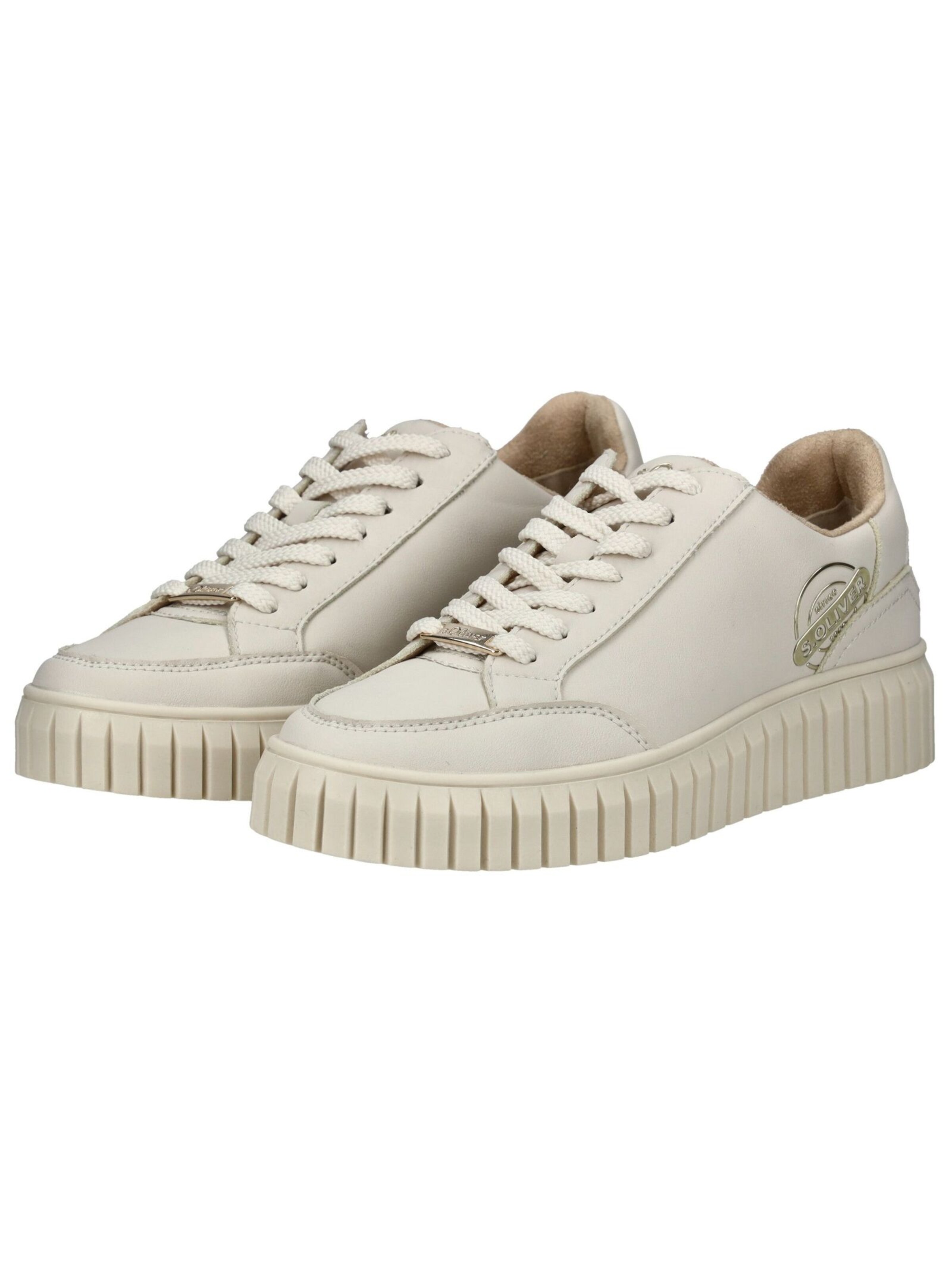 s.Oliver Platform trainers in Beige