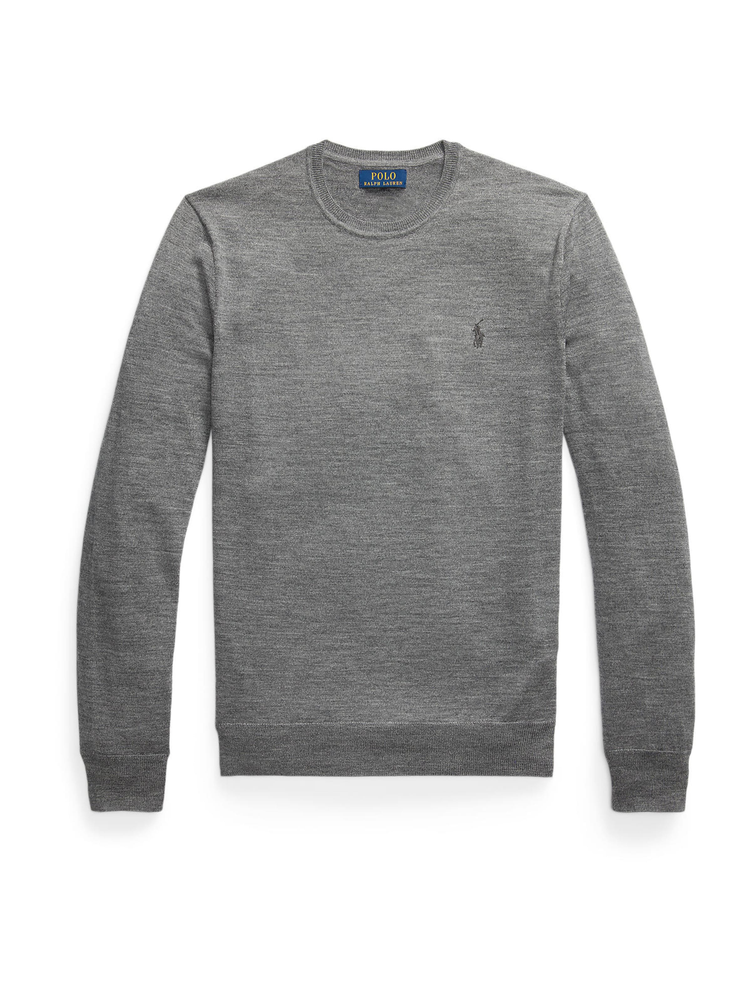 Pull-over Polo Ralph Lauren en gris : devant