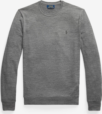 Pull-over Polo Ralph Lauren en gris : devant