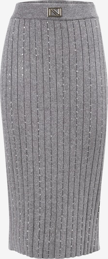 Sijonas iš Influencer, spalva – pilka, Prekių apžvalga