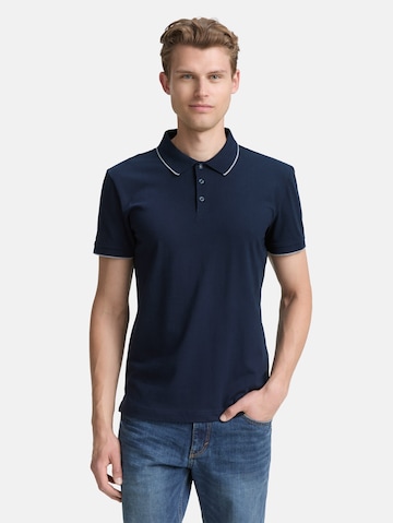 TOM TAILOR Poloshirt in Blau: Vorderseite