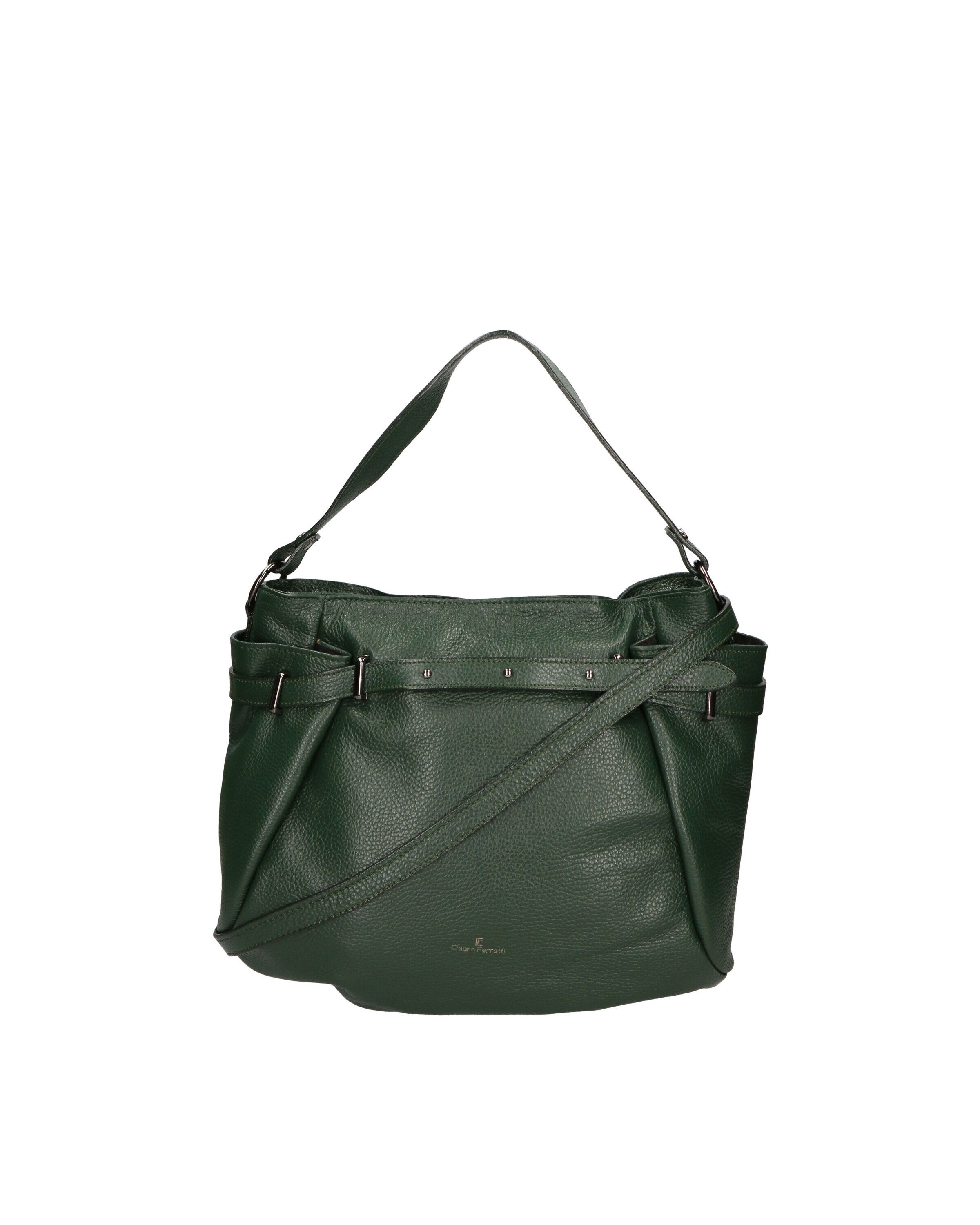 Chiara Ferretti Schultertasche in Grün: Vorderseite