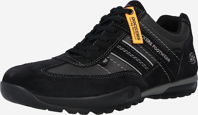 Pantofi cu șireturi sport Dockers by Gerli pe gri / negru, Vizualizare produs