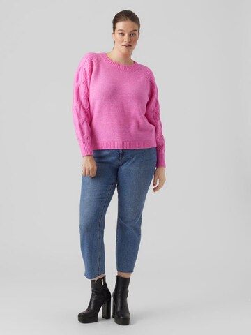 Vero Moda Curve Pullover i pink