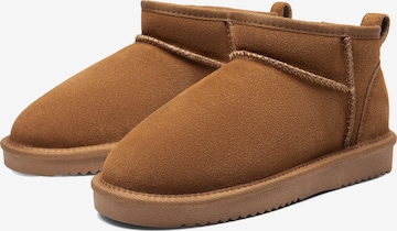 Dream Pairs Boots in Brown: front