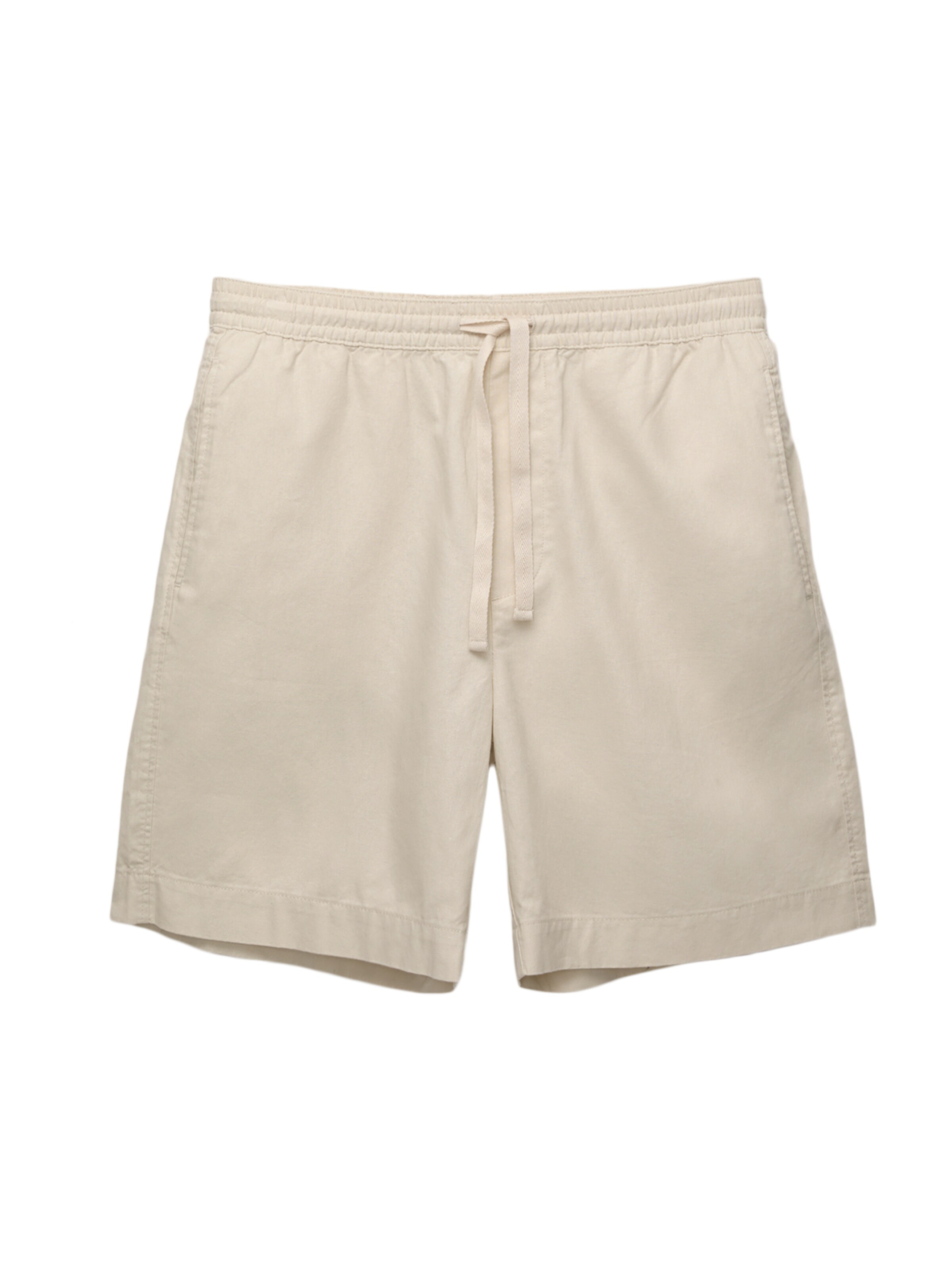 Pull&Bear Trousers in Beige: front