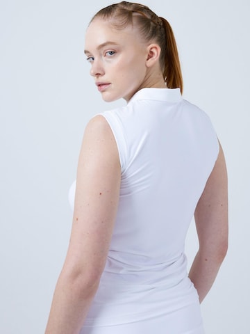 SPORTKIND Performance shirt 'Poloshirt' in White