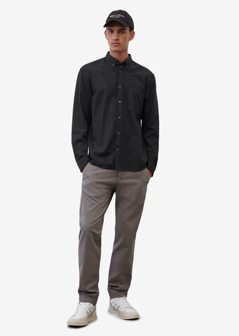 Marc O'Polo Regular Fit Hemd in Schwarz