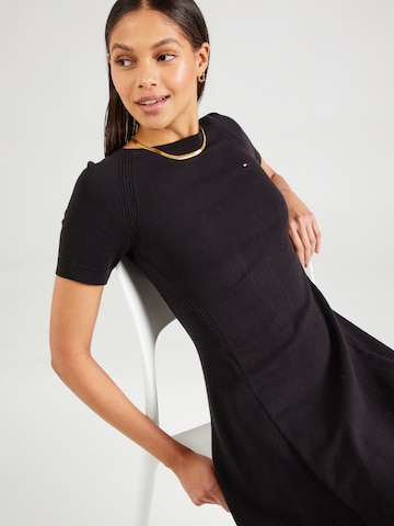 TOMMY HILFIGER Knitted dress in Black